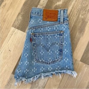 Levi's Blue Jean Shorts